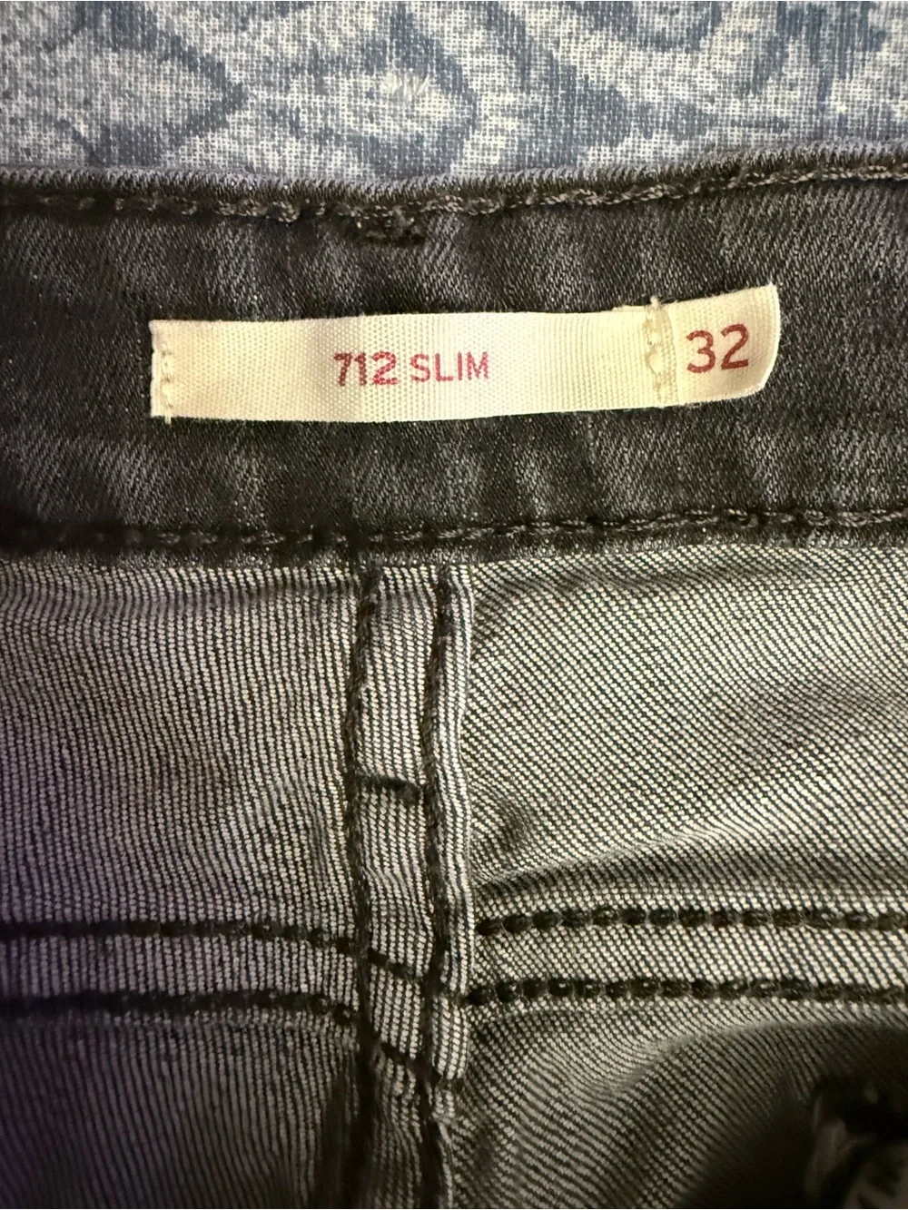 Levi’s Jeans Women’s 32x32 Black 712 Slim Stretch